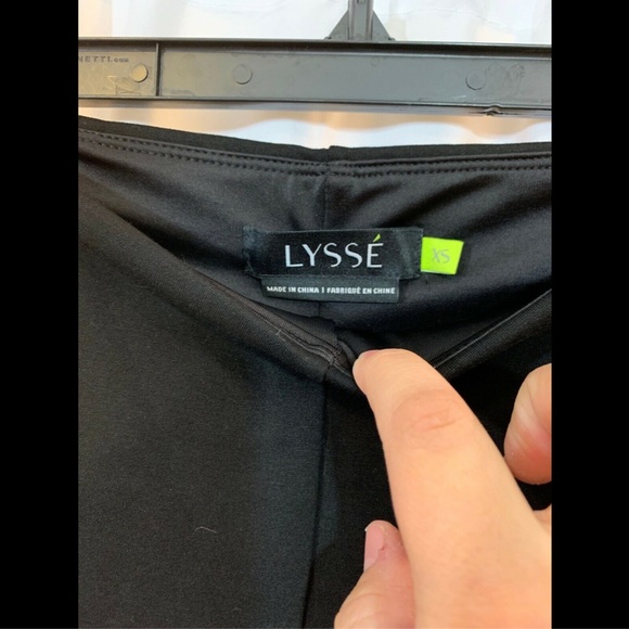 NEW $88 Lysse Eclipse High Waist Lace Panel Leggings‎ in Black [SZ XS ] - Picture 5 of 8